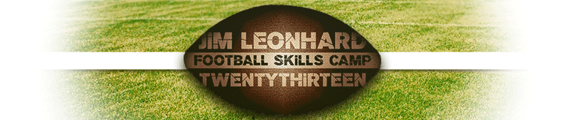 jim leonhard football skills camp 2013